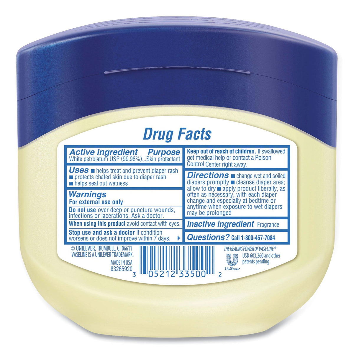 Vaseline Jelly Original, 13 oz Jar