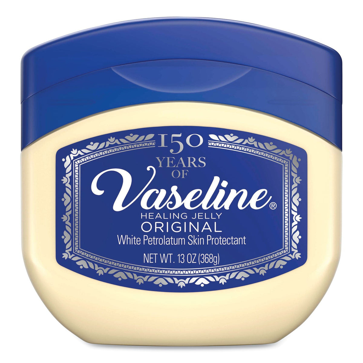 Vaseline Jelly Original, 13 oz Jar, 24/Carton