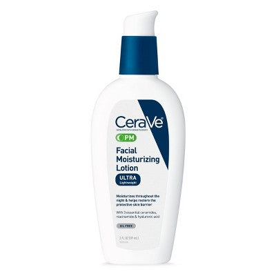 CeraVe PM Moisturizing Lotion Night Cream 3 fl oz - Imperfect Box