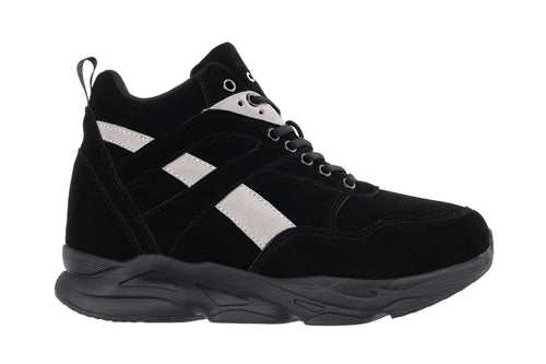 CALTO - S33594 - 4 Inches Taller (Black/Grey) - Sneakers