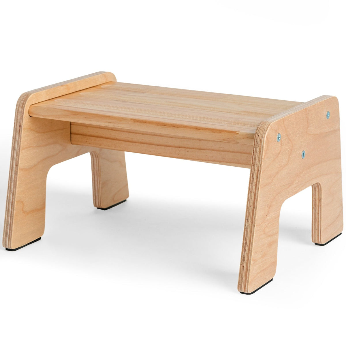 1-Step Wooden Stool for Kids(Multi-Purpose Step Stool for Kitchen, Bath, and Potty Training)